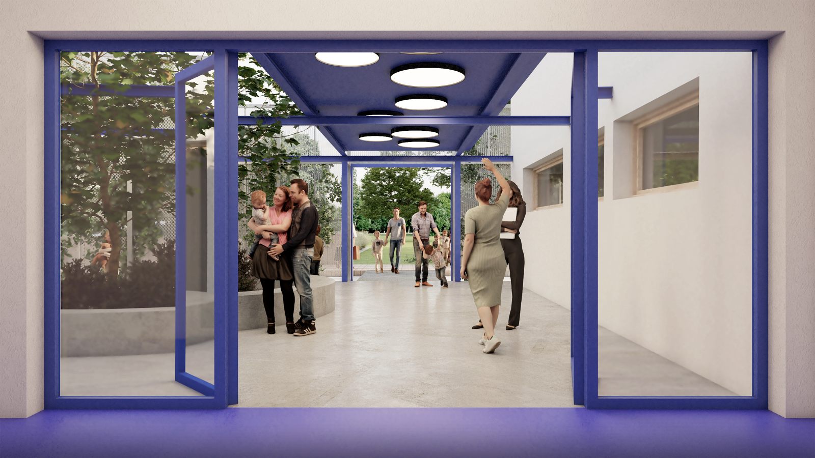 Przedszkole w okolicach Wrocławia Planowana inwestycja zakłada budowę nowoczesnego, sześcio-oddziałowego przedszkola publicznego.